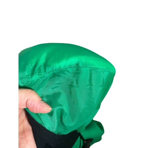 Retro Dress 6 Green Midi Old Money Preppy Classic Boho Western Chic Tassel 80s - Picture 12 of 13